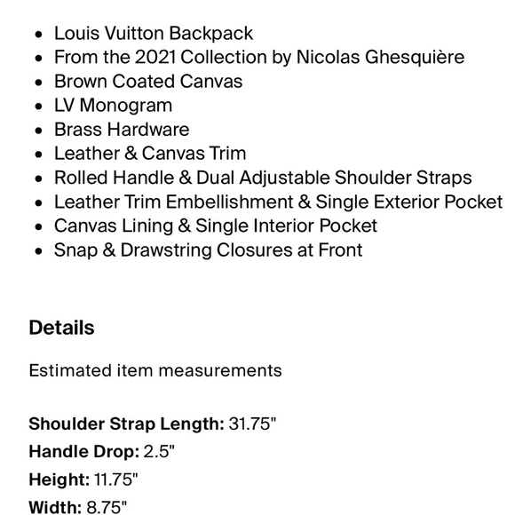 Louis Vuitton Montsouris PM Backpack 💕 ❤️ - Picture 11 of 11